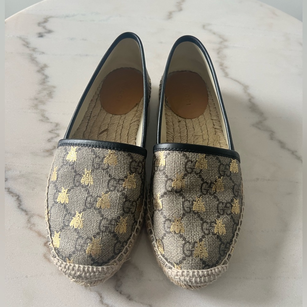 Gucci Signature Bee Espadrille